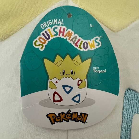 Pokemon 14" Togepi Squishmallows – Plush Collectible NWT - Picture 3 of 3